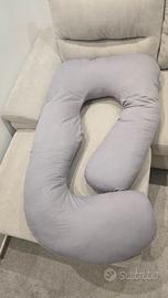 Cuscino gravidanza ergonomico a J/U