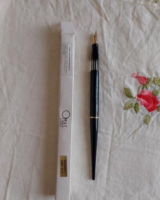  Penna Stilografica per Stiloforo Omas Extra 18 k 