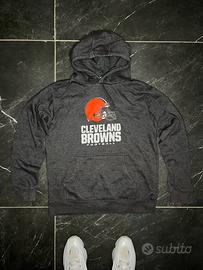 Felpa grigia football americano