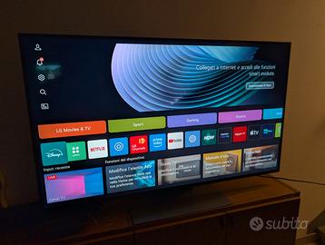 LG QNED82 55'' + Bose SoundBar Serie 2