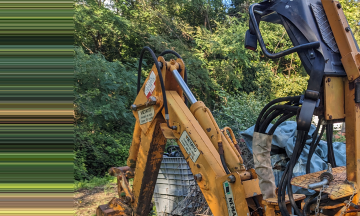 Retroescavatore per trattore