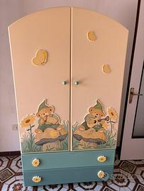 Armadio per cameretta bimbi Erbesi