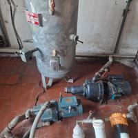 impianto di pompaggio completo 