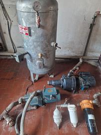 impianto di pompaggio completo 