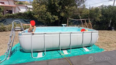 Piscina bestway 4 m con Filtro Flowclear 3.028 L/h