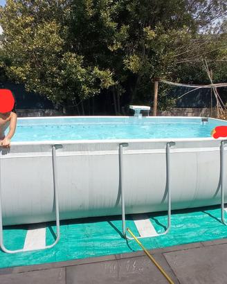 Piscina bestway 4 m con Filtro Flowclear 3.028 L/h