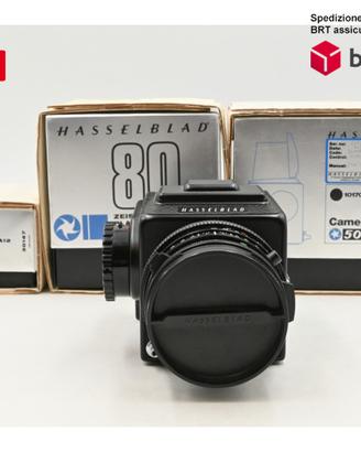Hasselblad 500 C/M + 80 F2.8 CF + Magazzino A12