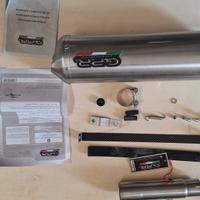 scarico gpr satinox bmw r 1150 gs terminale 