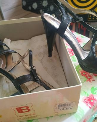 scarpe alte Biagiotti 