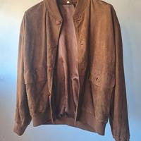 Giubbotto in pelle scamosciata Made in Italy