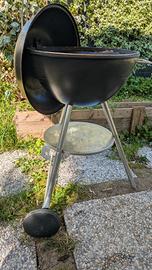 Barbecue a carbonella inox