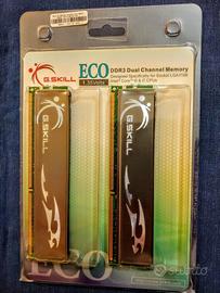 RAM G.Skill ECO DDR3 4GB 2x2GB F3-12800CL7D-4GBECO