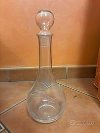 Bottiglia di cristallo
