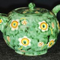 Antica teiera Verde Ramina – Ceramica vietrese