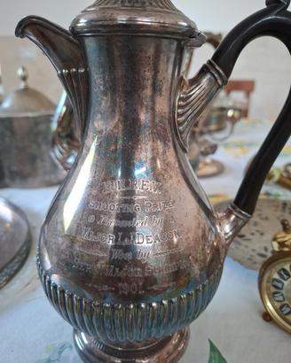 teiere silver plated inglese primi 900