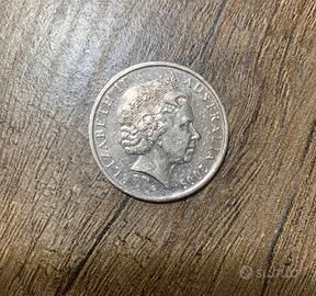Moneta Australiana del 2005 Elisabeth II da 10
