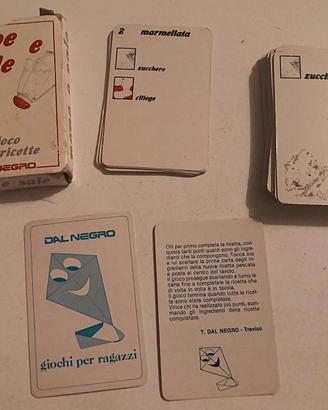 Carte da gioco Dal Negro ""Pepe e sale" ricette