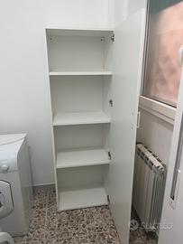 Armadio Platsa bianco Ikea con 3 ripiani