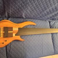 SimpleBass 6 corde fretless Liuteria Roberto Musso