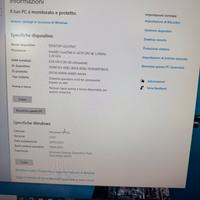 Desktop lenovo i5 con monitor samsung 21 pollici
