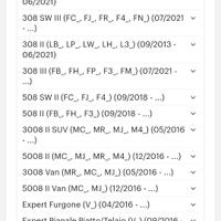 dischi peugeot 5008 seconda serie e citroen 