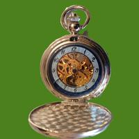 Orologio da tasca "Blu", carica manuale, nuovo