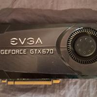 SCHEDA VIDEO PER PC NVIDIA GEFORCE GTX670 2 GIGA