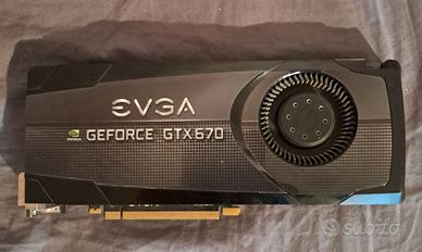 SCHEDA VIDEO PER PC NVIDIA GEFORCE GTX670 2 GIGA