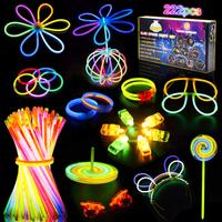 Braccialetti Luminosi Fluorescenti, 100pcs Party A