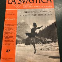 La svastica-rivista 1942 fascismo ww2