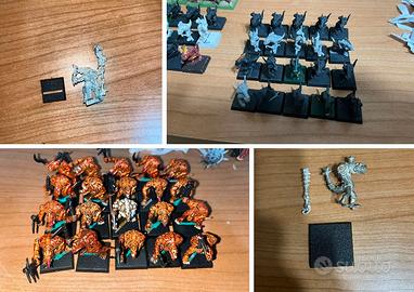 Warhammer - Lotto Uomini Lucertola Seraphon Old Ed