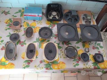 Gruppo di 17 altoparlanti (tot. E 17)