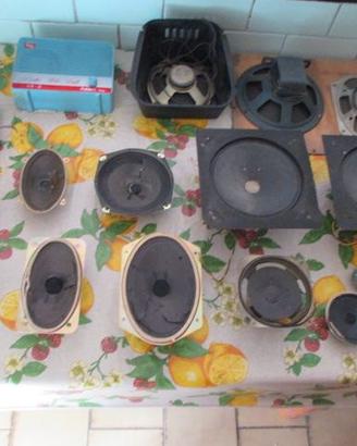 Gruppo di 17 altoparlanti (tot. E 17)