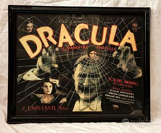Poster originale incorniciato - "Dracula" (1931)