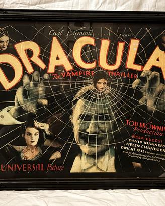 Poster originale incorniciato - "Dracula" (1931)