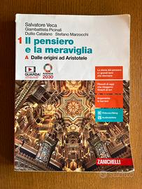 Il pensiero e la meraviglia Vol 1  9788808421203