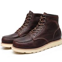 Scarpe artigianali da uomo in pelle per esterni