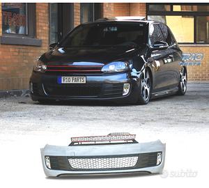 PARAURTI ANTERIORE VOLKSWAGEN VW GOLF 6 08-12 LOOK