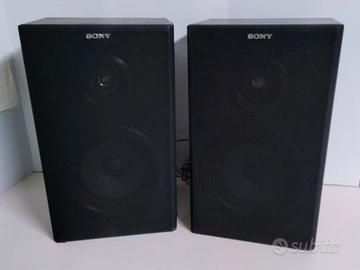 Coppia Diffusori Sony SS-A102 Casse Hi-Fi Vintage