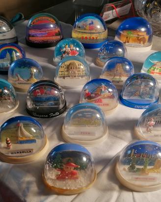 Collezione Globi di neve vintage