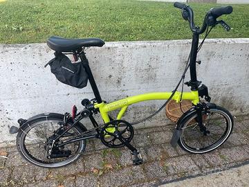 Bicicletta Brompton C line  Pieghevole