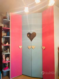 Cabina  armadio cameretta