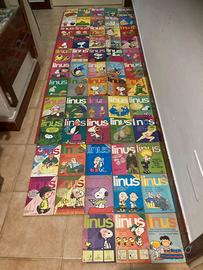 Lotto 58 Riviste Linus Vintage Anni 70 80 Snoopy 