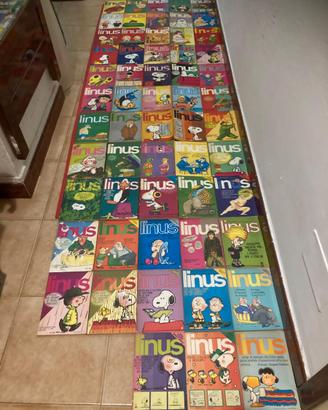 Lotto 58 Riviste Linus Vintage Anni 70 80 Snoopy 