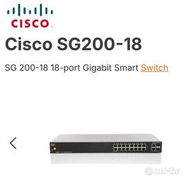 Switch Cisco sg 200-18 p