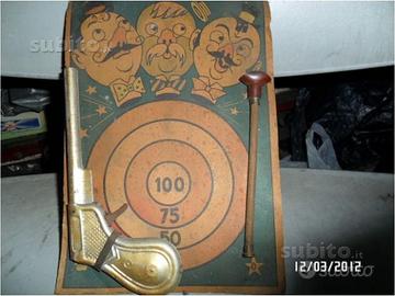 Giocattoli 00 trattabili gioco tirassegno anni 40