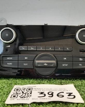 AUTORADIO MP3 RENAULT Clio Serie IV 281158919R 281