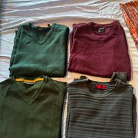 Maglioni Uomo (Verde, Bordeaux, Grigio)