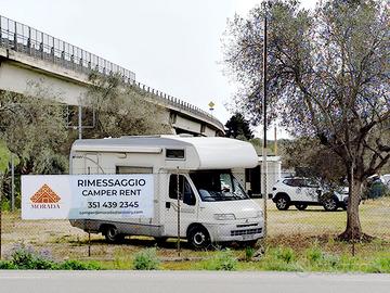 Rimessaggio Camper Sestu - Ingresso SS 131