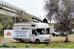 Rimessaggio Camper Sestu - Ingresso SS 131
